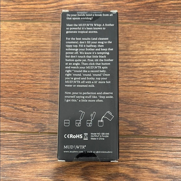 Mud Wtr Whip Frother - Picture 2 of 5